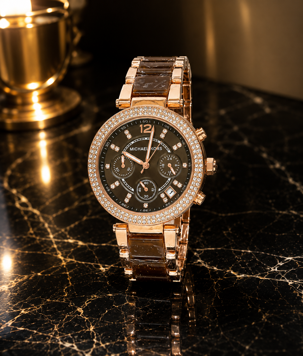 Luxury Crystal Designer Watch for Women – Available in 3 Colours