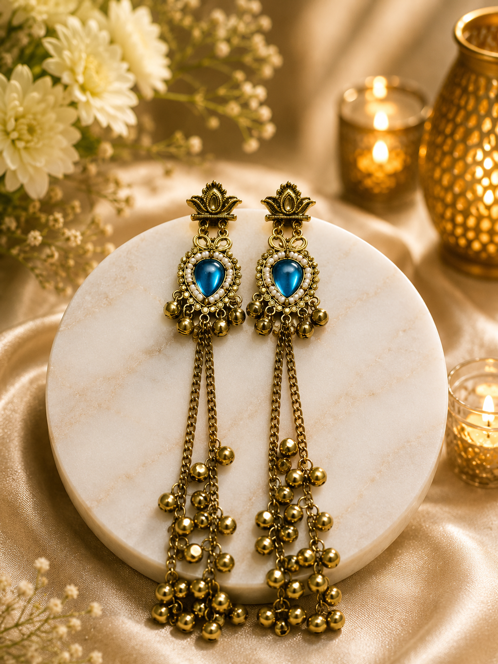 Royal Long Earrings