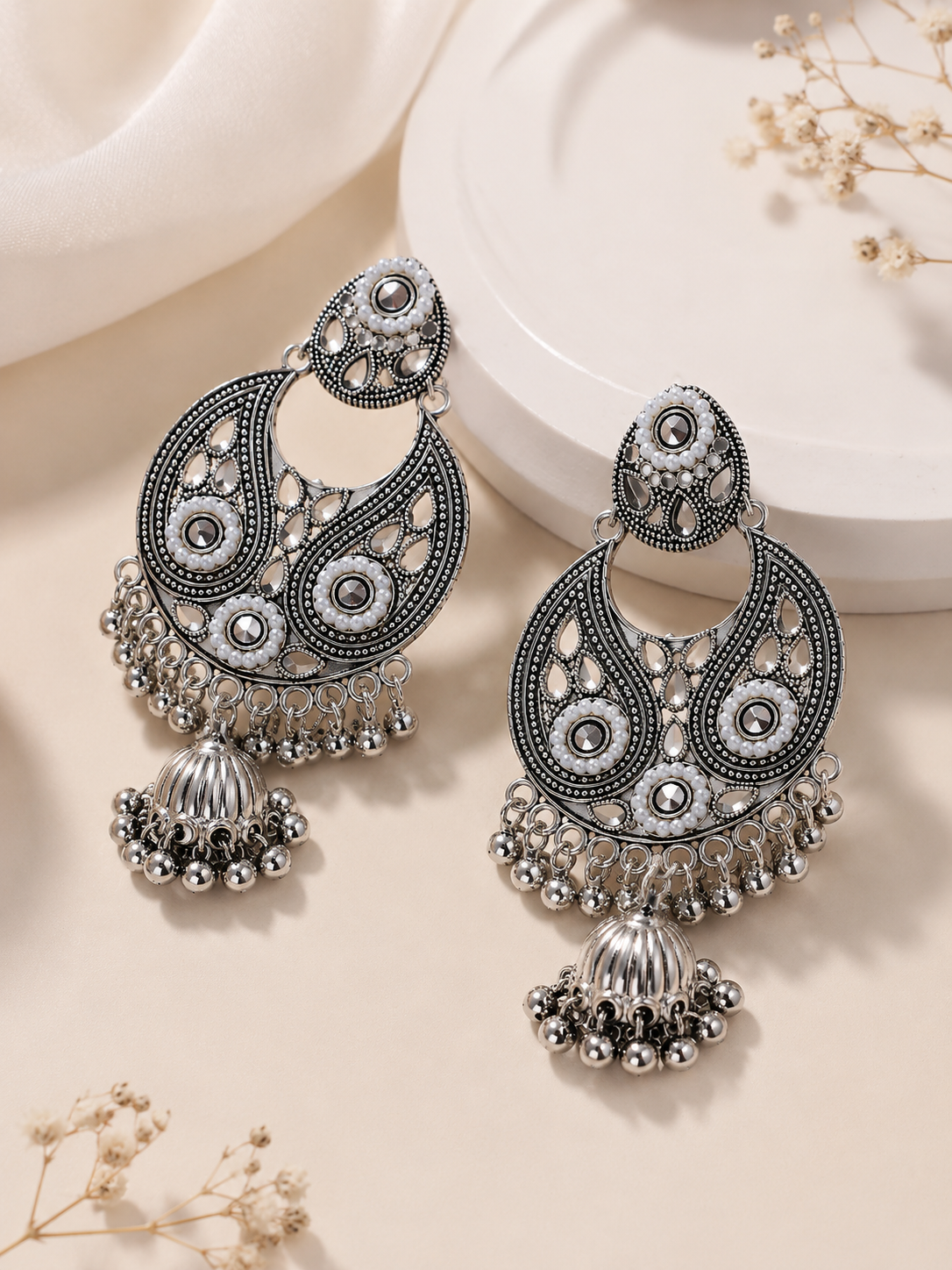 Classic Chandbali Earrings