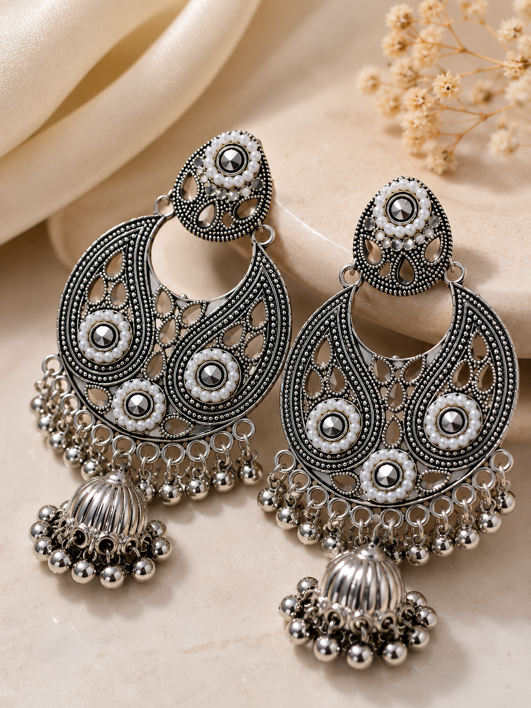 Classic Chandbali Earrings