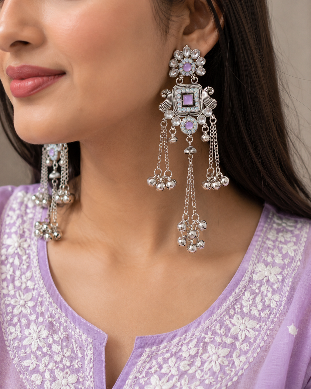 Royal Chandbali Earrings