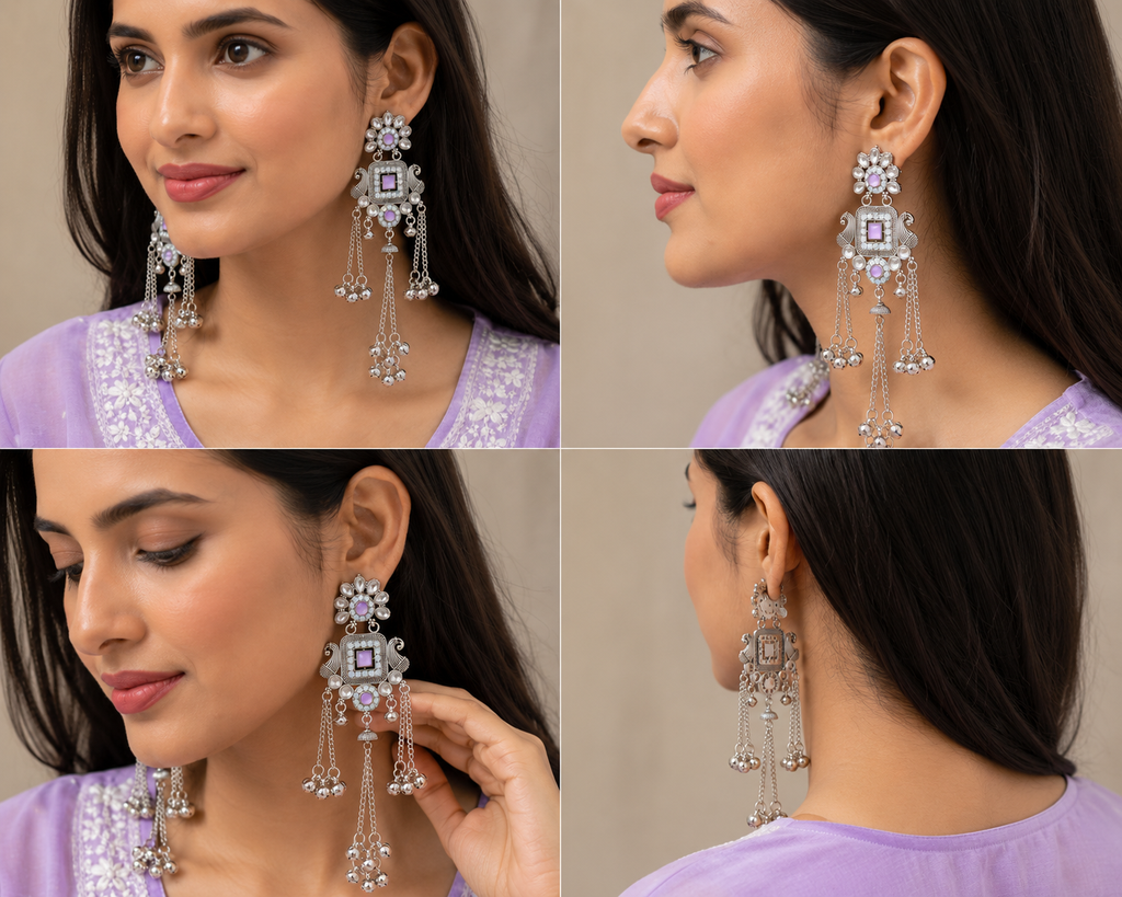 Royal Chandbali Earrings